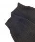 中古・古着 YOKE (ヨーク) 3/4 FRONT ZIP HIGHNECK RIB SWEATER ブラック サイズ:2：20000円