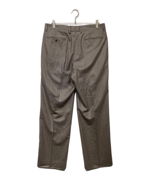 AURALEE（オーラリー）AURALEE (オーラリー) SUPER LIGHT WOOL TWOーTUCK SLACKS ブラウン サイズ:5の古着・服飾アイテム
