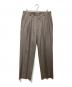 AURALEE（オーラリー）の古着「SUPER LIGHT WOOL TWOーTUCK SLACKS」｜ブラウン