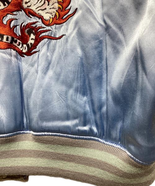 WACKO MARIA（ワコマリア）WACKO MARIA (ワコマリア) TIM LEHI REVERSIBLE SKA JACKET スカイブルー×グレー サイズ:Mの古着・服飾アイテム