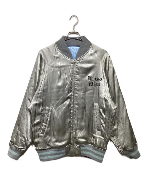 WACKO MARIA（ワコマリア）WACKO MARIA (ワコマリア) TIM LEHI REVERSIBLE SKA JACKET スカイブルー×グレー サイズ:Mの古着・服飾アイテム