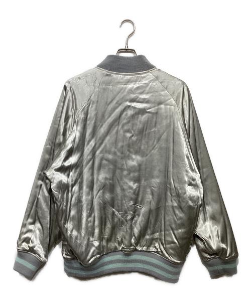 WACKO MARIA（ワコマリア）WACKO MARIA (ワコマリア) TIM LEHI REVERSIBLE SKA JACKET スカイブルー×グレー サイズ:Mの古着・服飾アイテム