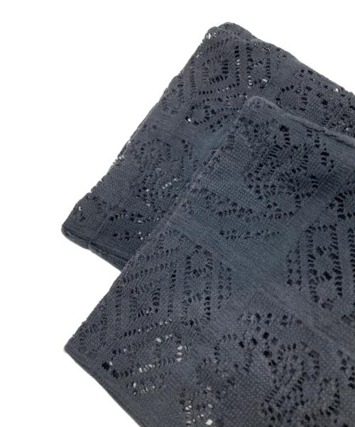 SASQUATCHfabrix.（サスクワッチファブリックス）SASQUATCHfabrix. (サスクワッチファブリックス) レースシャツ ブラック サイズ:Lの古着・服飾アイテム