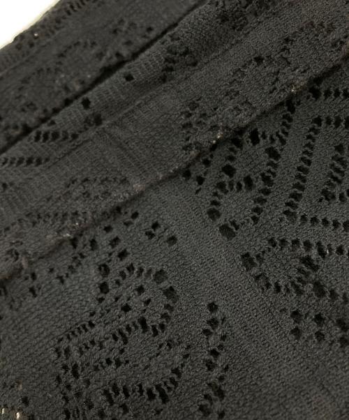 SASQUATCHfabrix.（サスクワッチファブリックス）SASQUATCHfabrix. (サスクワッチファブリックス) レースシャツ ブラック サイズ:Lの古着・服飾アイテム