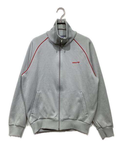 adidas（アディダス）adidas (アディダス) デサント 西ドイツ製 　トラックジャケット グレー サイズ:Lの古着・服飾アイテム
