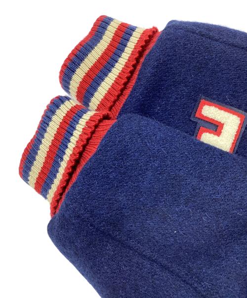 whitesville（ホワイツビル）whitesville (ホワイツビル) LOONEY TUNES (ルーニーチューンズ) スタジャン ネイビー サイズ:40の古着・服飾アイテム