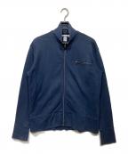 COMME des GARCONS SHIRTコムデギャルソンシャツ）の古着「ジップジャケット　S15706」｜ネイビー