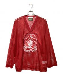 OUR LEGACY×Denim Tears×2PAC（アワーレガシー×デニムティアーズ×2パック）の古着「Hockey Mighty MeshJersey」｜レッド