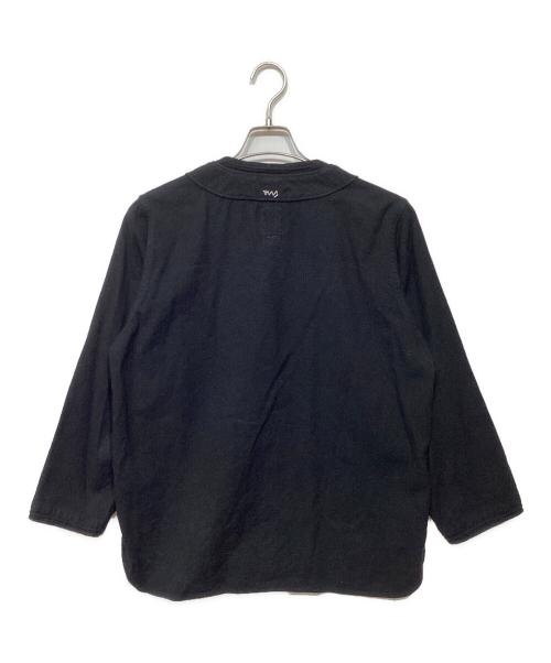 VISVIM（ビズビム）VISVIM (ビズビム) DUGOUT SHIRTL/S ブラック サイズ:3の古着・服飾アイテム