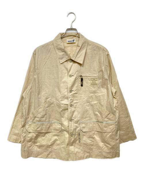 HAI SPORTING GEAR（ハイスポーツギア）HAI SPORTING GEAR (ハイスポーツギア) シャツジャケット ベージュ サイズ:Mの古着・服飾アイテム
