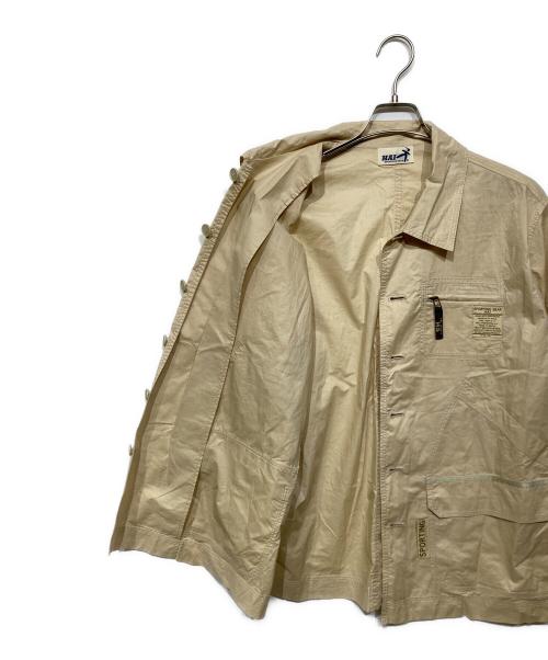 HAI SPORTING GEAR（ハイスポーツギア）HAI SPORTING GEAR (ハイスポーツギア) シャツジャケット ベージュ サイズ:Mの古着・服飾アイテム