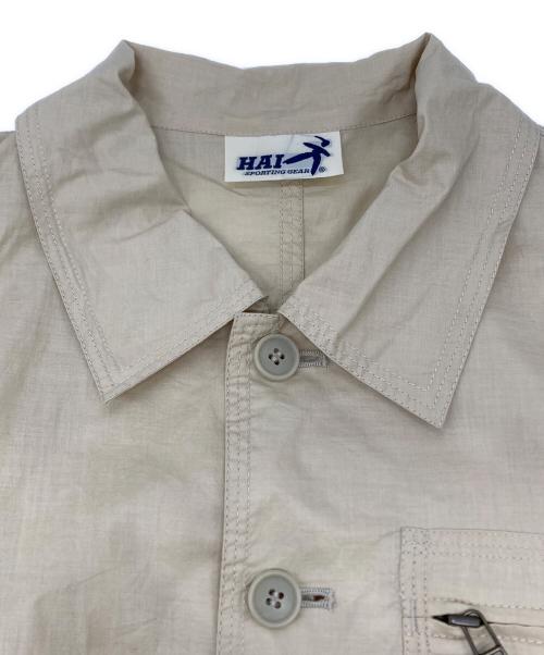 HAI SPORTING GEAR（ハイスポーツギア）HAI SPORTING GEAR (ハイスポーツギア) シャツジャケット ベージュ サイズ:Mの古着・服飾アイテム