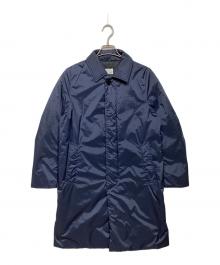 NANGA（ナンガ）の古着「比翼ステンカラーダウンコート」｜ネイビー