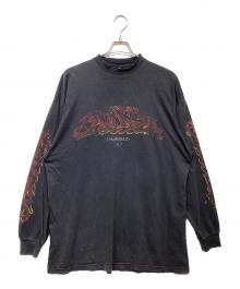 BALENCIAGA（バレンシアガ）の古着「Offshore Vintage Longsleeve Tee  」｜ブラック