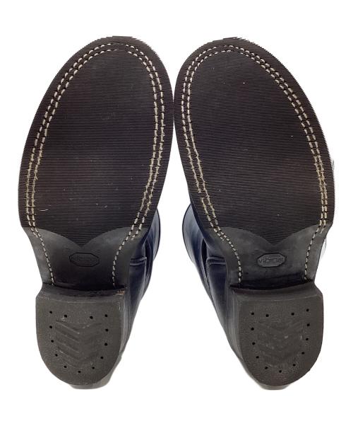 ADDICT CLOTHES（アディクト クローズ）ADDICT CLOTHES (アディクト クローズ) STEERHIDE ENGINEER BOOTS ネイビー サイズ:8 1/2の古着・服飾アイテム