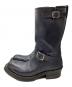 ADDICT CLOTHES (アディクト クローズ) STEERHIDE ENGINEER BOOTS ネイビー サイズ:8 1/2：55000円