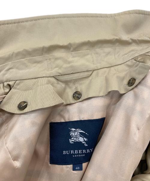 BURBERRY LONDON（バーバリーロンドン）BURBERRY LONDON (バーバリーロンドン) ライナー付きステンカラーコート ベージュ サイズ:40の古着・服飾アイテム