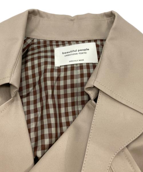 beautiful people（ビューティフルピープル）beautiful people (ビューティフルピープル) トレンチコート ベージュ サイズ:170の古着・服飾アイテム