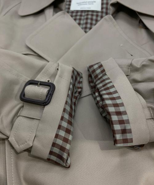 beautiful people（ビューティフルピープル）beautiful people (ビューティフルピープル) トレンチコート ベージュ サイズ:170の古着・服飾アイテム