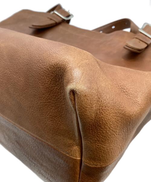 SLOW（スロウ）SLOW (スロウ) fino tote bag ブラウンの古着・服飾アイテム