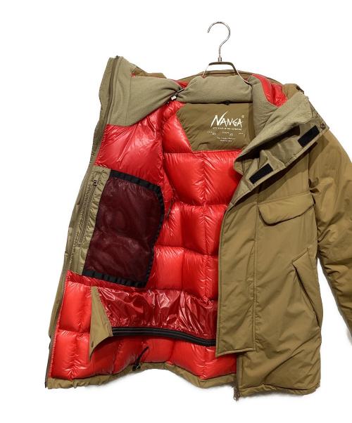 NANGA（ナンガ）NANGA (ナンガ) MOUNTAIN BELAY COAT ベージュ サイズ:Sの古着・服飾アイテム