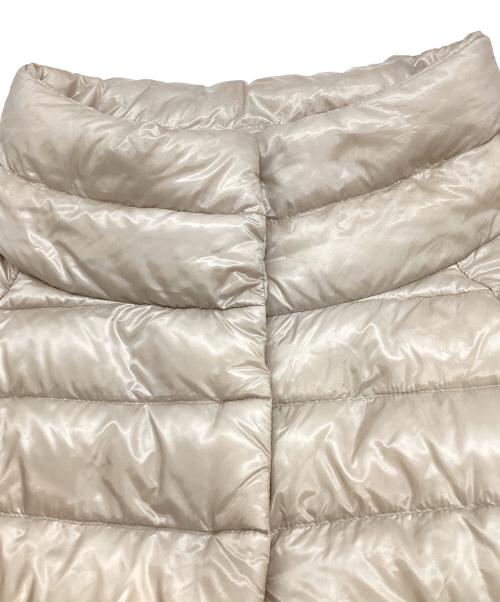 HERNO（ヘルノ）HERNO (ヘルノ) SOFIA  ダウンジャケット ベージュ サイズ:42の古着・服飾アイテム