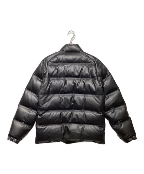 A BATHING APE（ア ベイシング エイプ）A BATHING APE (ア ベイシング エイプ) シープスキンダウンジャケット ブラック サイズ:Lの古着・服飾アイテム