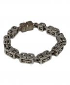 GIVENCHYジバンシィ）の古着「Gキューブブレスレット」｜シルバー