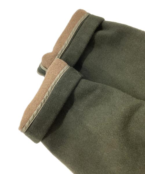 PAPAS（パパス）PAPAS (パパス) カシミヤウールダッフルコート グリーン サイズ:Mの古着・服飾アイテム