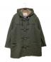 PAPAS（パパス）の古着「カシミヤウールダッフルコート」｜グリーン