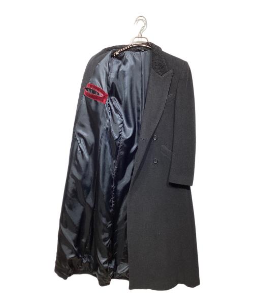 Paul Smith London（ポールスミスロンドン）Paul Smith London (ポールスミスロンドン) アンゴラ混ロングコート グレー サイズ:Lの古着・服飾アイテム