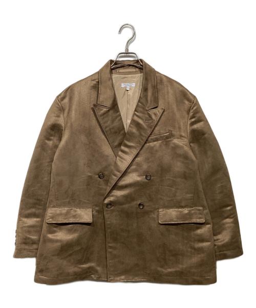 Engineered Garments（エンジニアドガーメンツ）Engineered Garments (エンジニアドガーメンツ) JOURNAL STANDARD (ジャーナルスタンダード) 別注DBL Peak Jacket ベージュ サイズ:Sの古着・服飾アイテム