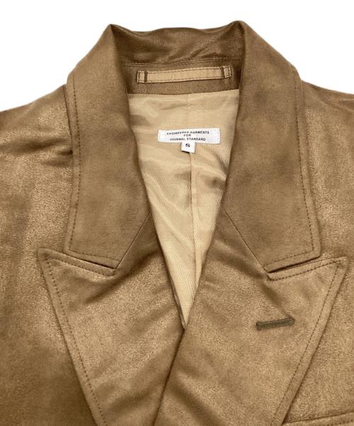 Engineered Garments（エンジニアドガーメンツ）Engineered Garments (エンジニアドガーメンツ) JOURNAL STANDARD (ジャーナルスタンダード) 別注DBL Peak Jacket ベージュ サイズ:Sの古着・服飾アイテム
