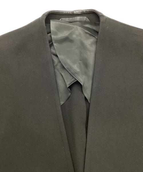 RAINMAKER（レインメーカー）RAINMAKER (レインメーカー) PONTE ROMA NO COLLAR JACKET ブラック サイズ:4の古着・服飾アイテム