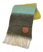 LOEWEロエベ）の古着「モヘヤ混マフラー」｜マルチカラー