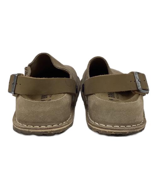 BIRKENSTOCK（ビルケンシュトック）BIRKENSTOCK (ビルケンシュトック) LUTRY スエードサンダル ベージュ サイズ:24の古着・服飾アイテム