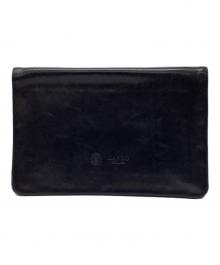 GANZO（ガンゾ）の古着「SACCHETTO2 クラッチバッグ　（サケット2クラッチバッグ）」｜ブラック