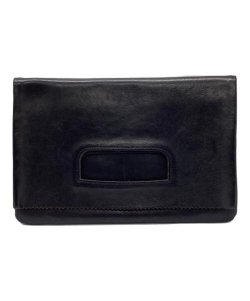 GANZO（ガンゾ）GANZO (ガンゾ) SACCHETTO2 クラッチバッグ　（サケット2クラッチバッグ） ブラックの古着・服飾アイテム