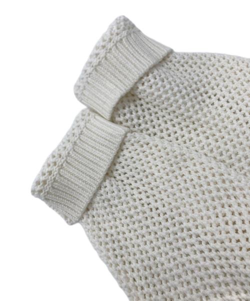 SUPREME（シュプリーム）SUPREME (シュプリーム) Open Knit Small Box Sweater ホワイト サイズ:Sの古着・服飾アイテム