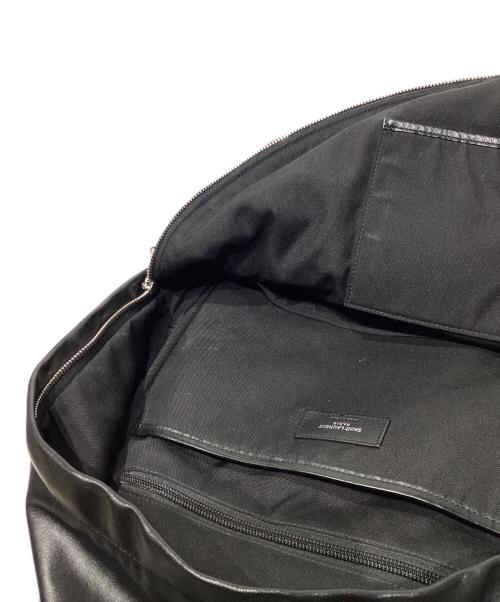 Saint Laurent Paris（サンローランパリ）Saint Laurent Paris (サンローランパリ) シティ オールレザー バックパック ブラックの古着・服飾アイテム