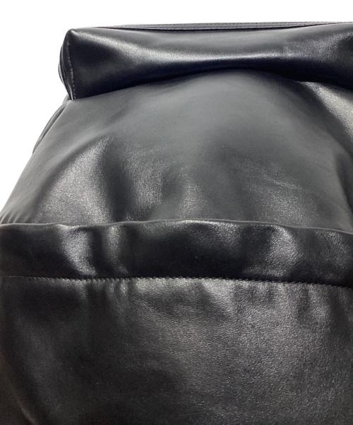 Saint Laurent Paris（サンローランパリ）Saint Laurent Paris (サンローランパリ) シティ オールレザー バックパック ブラックの古着・服飾アイテム