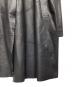 中古・古着 BALMAIN (バルマン) ゴートレザーコート ブラック サイズ:13：7000円