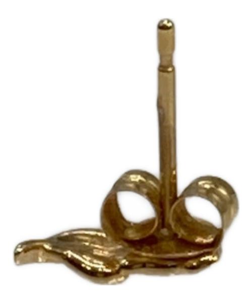 agete（アガット）agete (アガット) K18　フェザーピアスの古着・服飾アイテム