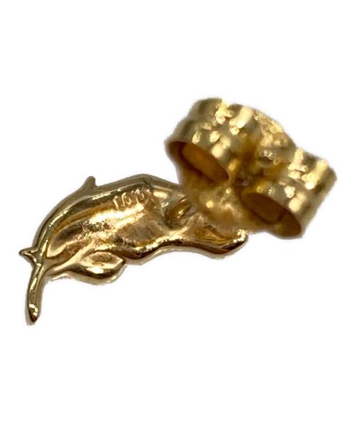 agete（アガット）agete (アガット) K18　フェザーピアスの古着・服飾アイテム