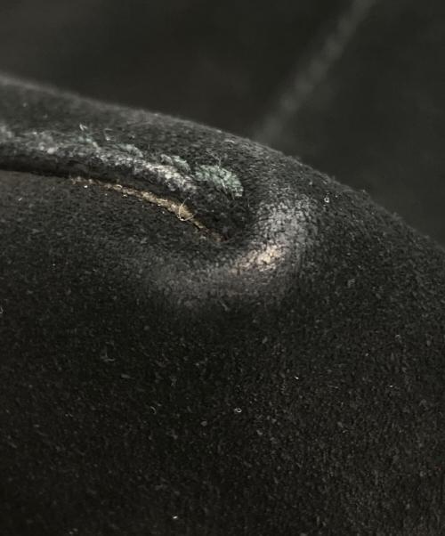 GUCCI（グッチ）GUCCI (グッチ) スエードショルダーバッグ ブラックの古着・服飾アイテム