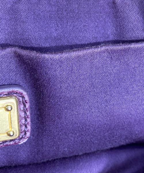 MIU MIU（ミュウミュウ）MIU MIU (ミュウミュウ) 総柄キャンバストートバッグ ピンクの古着・服飾アイテム