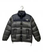THE NORTH FACEザ ノース フェイス）の古着「ヌプシ ダウンジャケット」｜グレー×ブラック