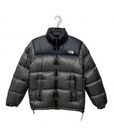 THE NORTH FACE（ザ ノース フェイス）の古着「ヌプシ ダウンジャケット」｜グレー×ブラック