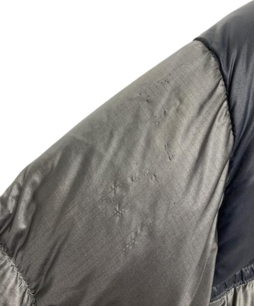 THE NORTH FACE（ザ ノース フェイス）THE NORTH FACE (ザ ノース フェイス) ヌプシ ダウンジャケット グレー×ブラック サイズ:Mの古着・服飾アイテム