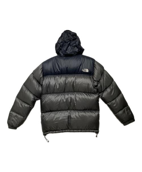 THE NORTH FACE（ザ ノース フェイス）THE NORTH FACE (ザ ノース フェイス) ヌプシ ダウンジャケット グレー×ブラック サイズ:Mの古着・服飾アイテム